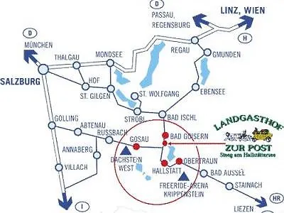 Zur Post Gasthof Bad Goisern am Hallstättersee